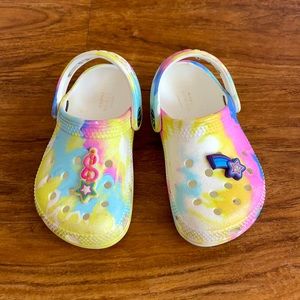 Tie-dye Style Crocs
